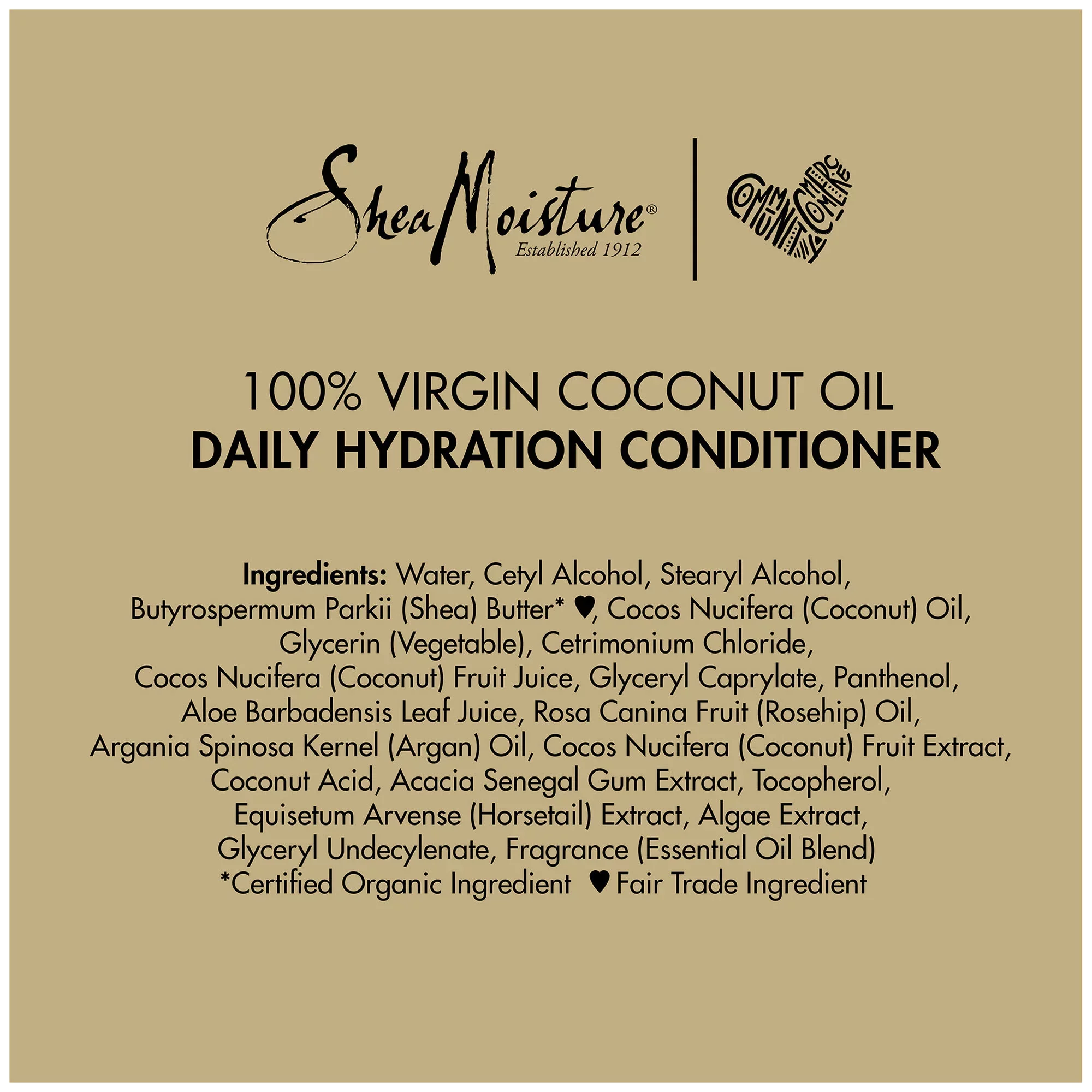 Shea Moisture 100% Virgin Coconut Oil Daily Hydration Conditioner 384ml - Image 7