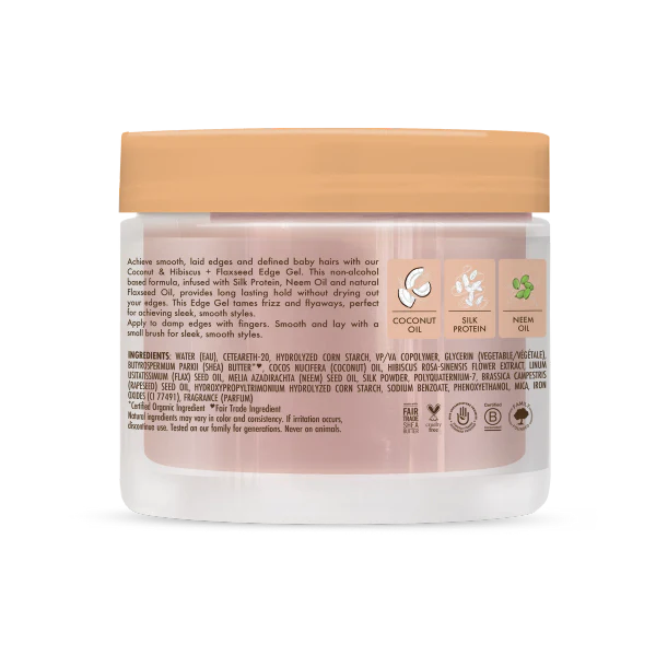 Shea Moisture Coconut & Hibiscus Edge Gel 99g - Image 2