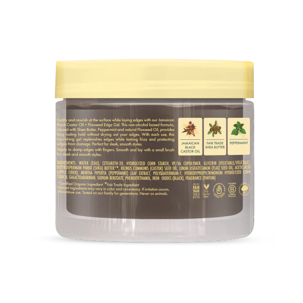 Shea Moisture Jamaican Black Castor Oil + Flaxseed Edge Gel 99g - Image 2