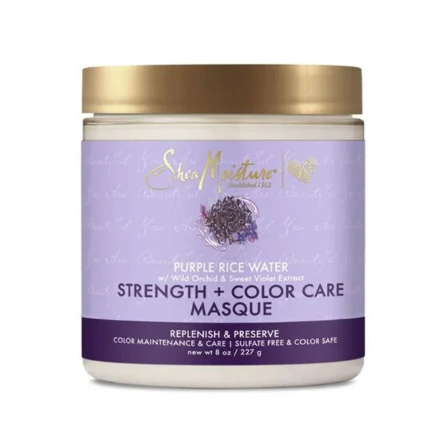 Shea Moisture Purple Rice Water, Strength + Color Care Masque 227g