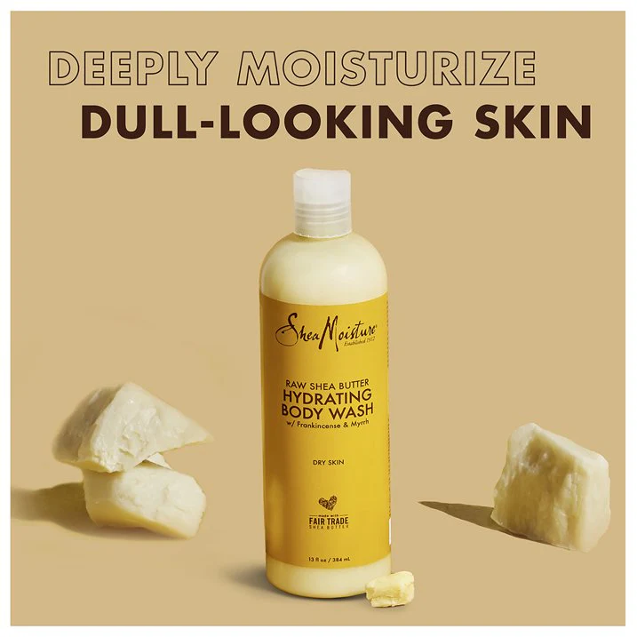 Shea Moisture Raw Shea Butter Body Wash 284ml - Image 5