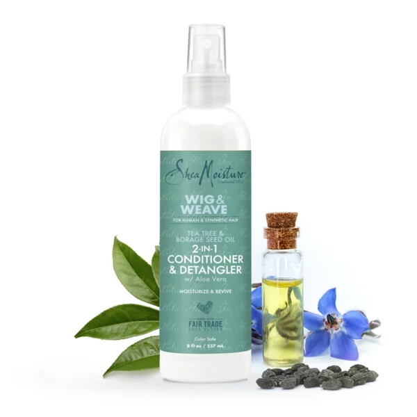 Shea Moisture Wig & Weave Moisturizing Detangling Daily Conditioner 237ml - Image 2