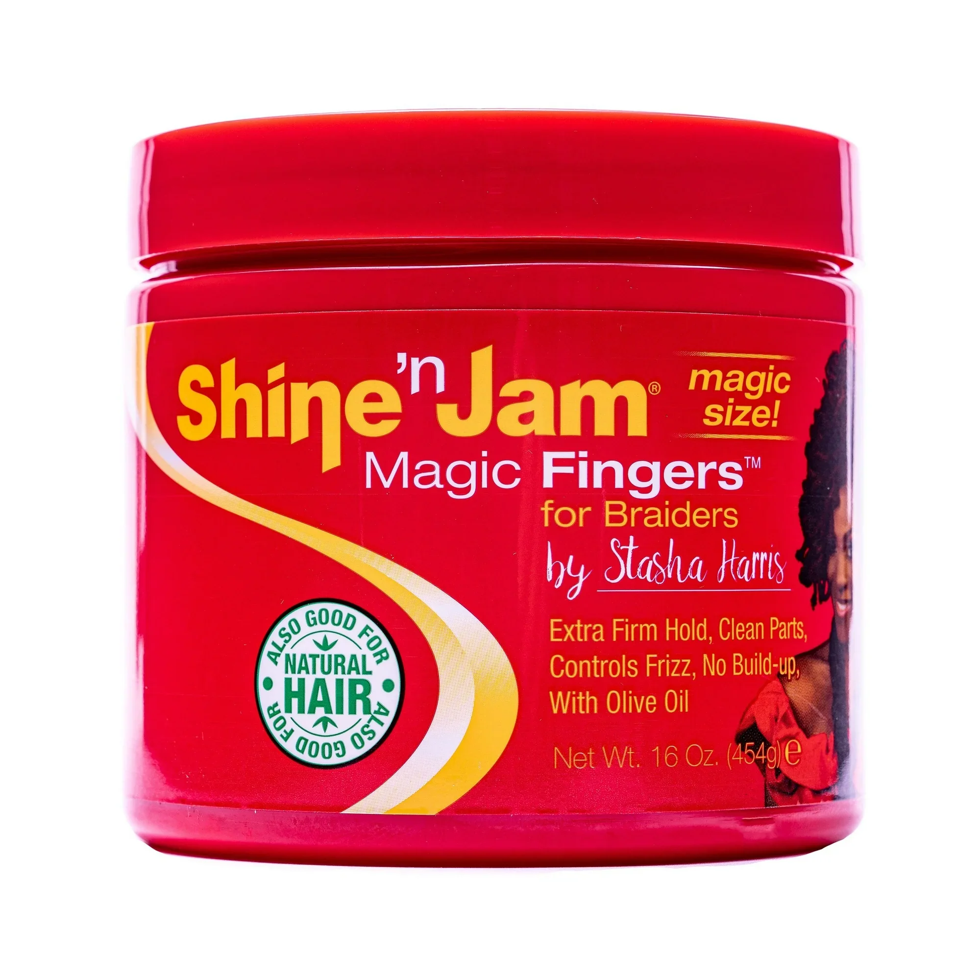 Shine 'N Jam Magic Fingers for Braiders Extra Firm Hold 454g/16oz