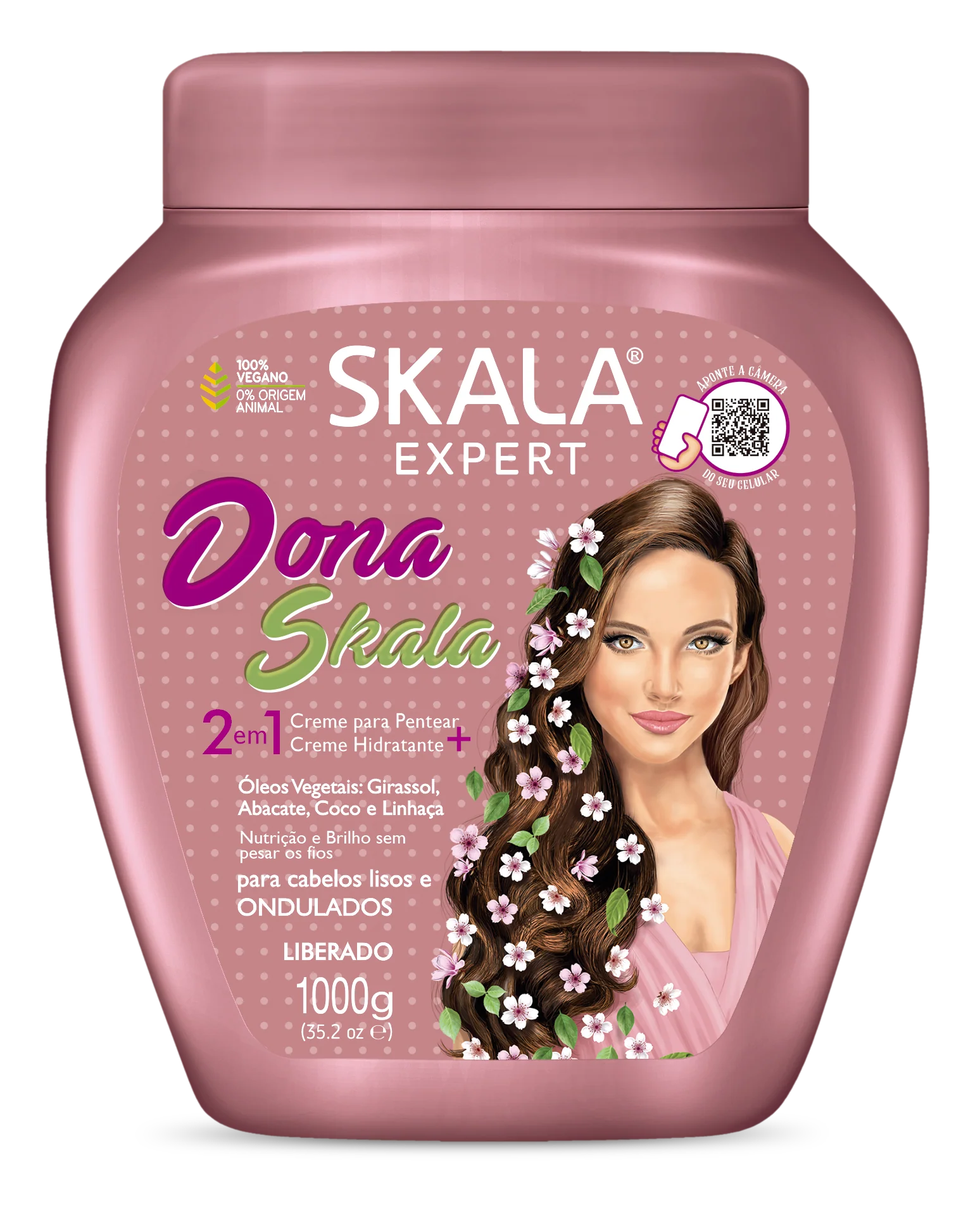 SKALA EXPERT 2 EM 1 HAIR TREATMENT CREAM DONA SKALA 1000ML