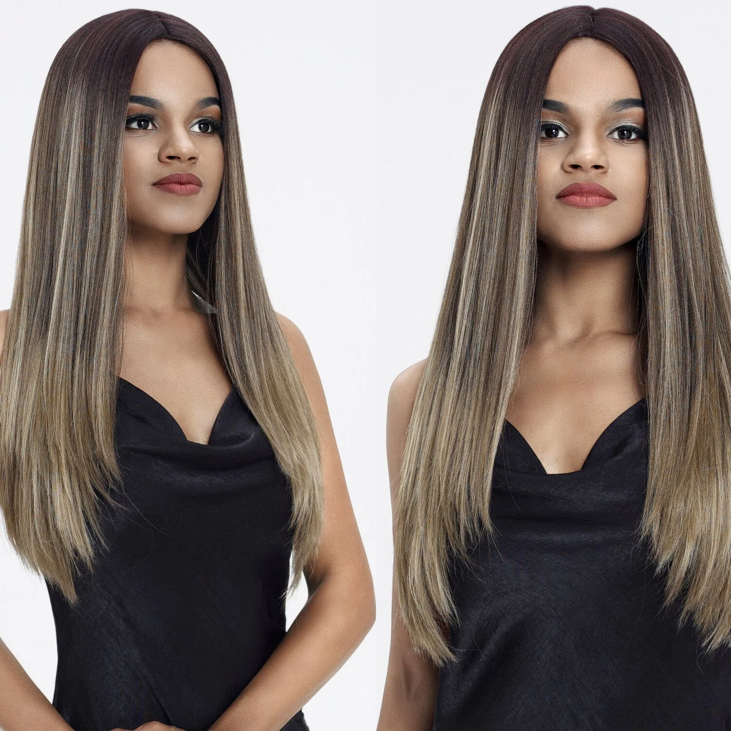 SLEEK DEMI  SPOTLIGHT PREMIUM   HUMAN HAIR BLENDED LACE WIG - Image 2