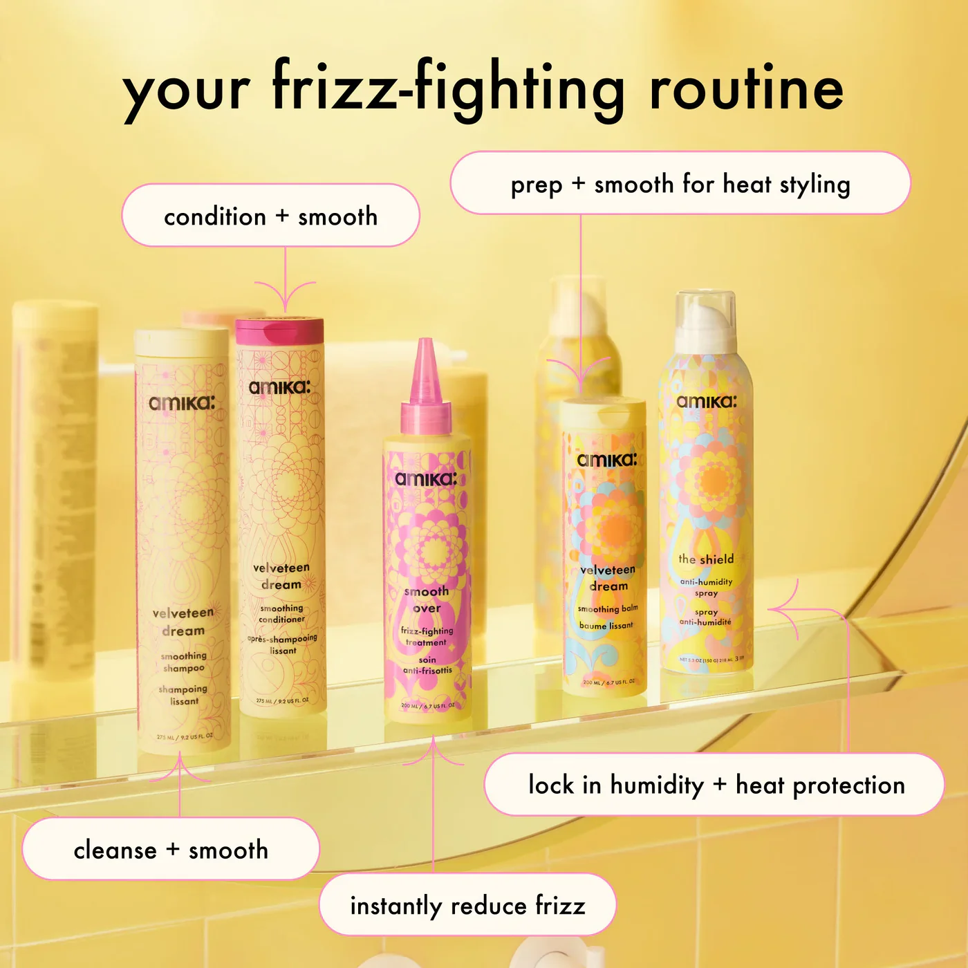 Amika Smooth Over Frizz-Fighting Treatment Mask 200ml/6.7oz - Image 10