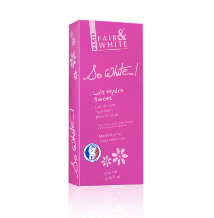 Fair & White So White Hydra Sweet Moisturizing Milk 500ml - Image 3