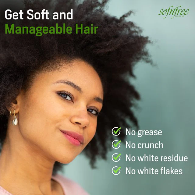 Sofn’Free Moisturizer & Curl Activator for Natural Hair, Soft Curls, and Waves 750ml - Image 7