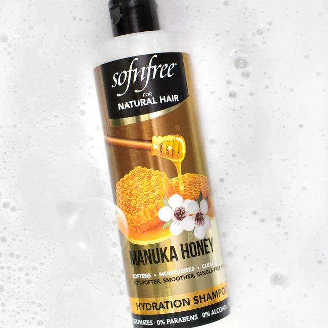 Sofn’Free Hydration Shampoo with Manuka Honey 350ml - Image 3