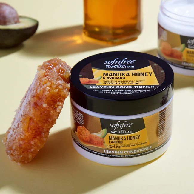 Sofn’Free Leave-In Conditioner with Manuka Honey & Avocado Oil 325ml - Image 4