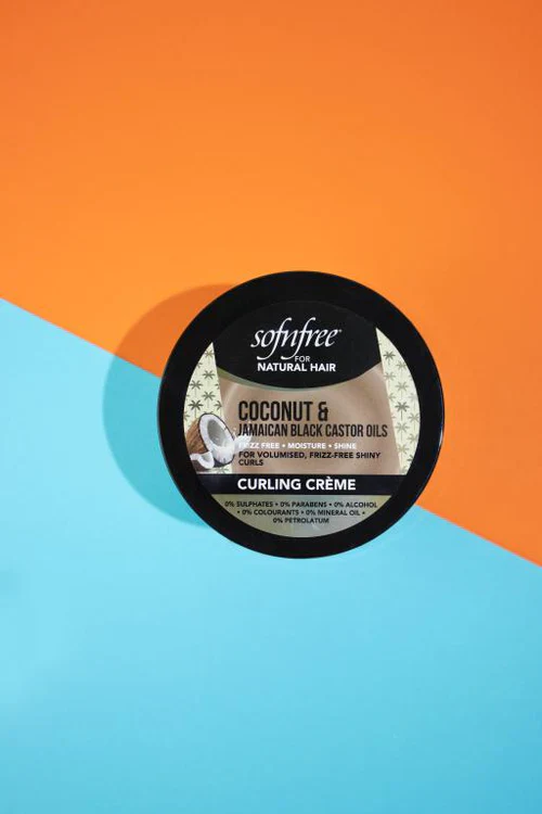 Sofn’Free Curling Crème with Coconut & Jamaican Black Castor Oils 325ml - Image 4