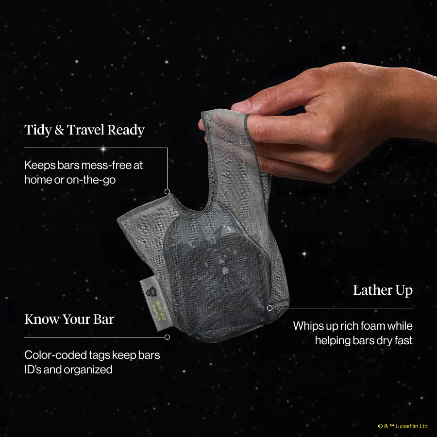 Kitsch Star Wars & Kitsch Body Bar Saver Bag - Darth Vader - Image 2