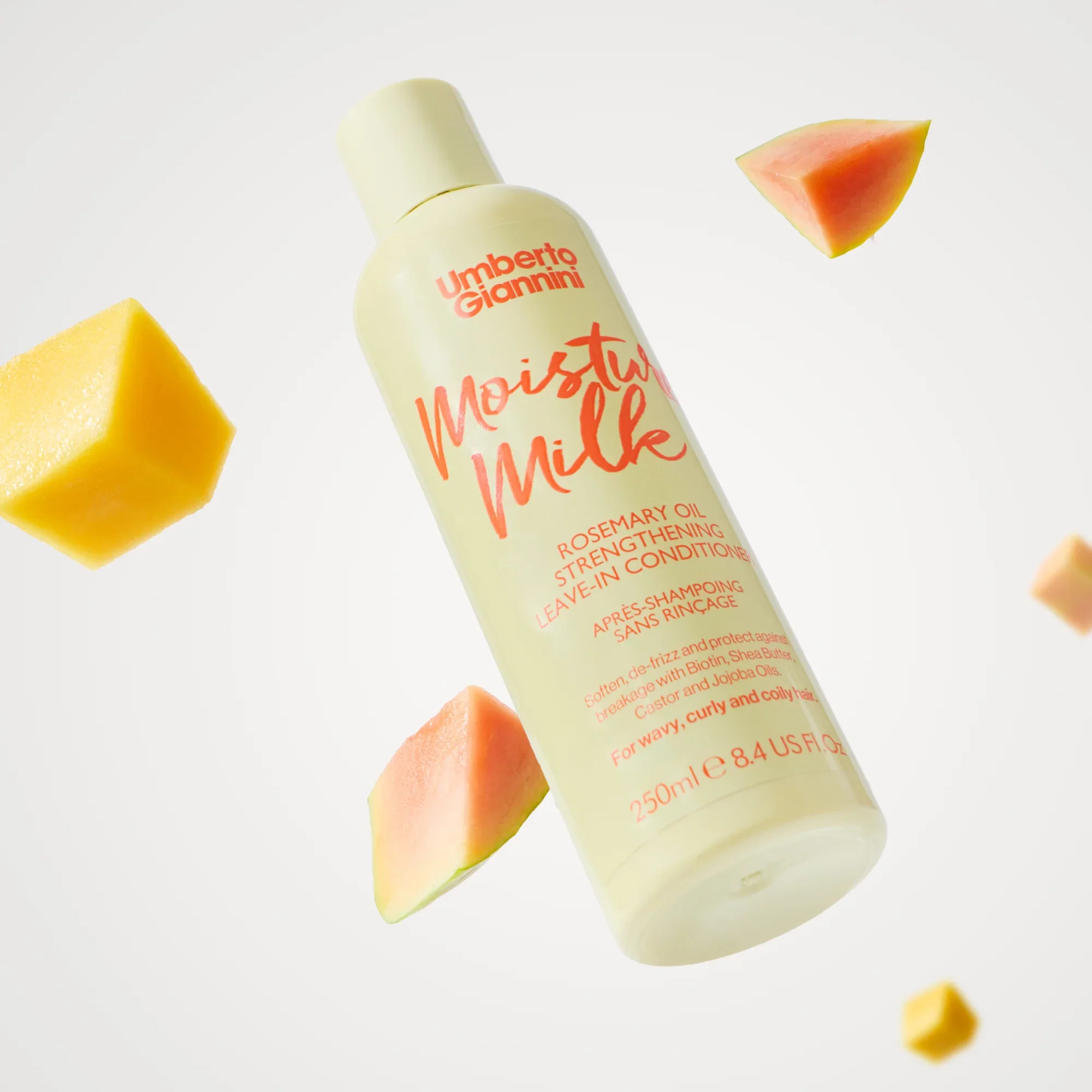 Umberto Giannini Strong Curls Moisture Milk Rosemary Oil Leave-In Conditioner 250ml/8.4oz - Image 4