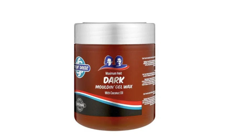 Stylin Dredz Maximum Hold Dark Mouldin Gel Wax With Coconut Oil 1 Liter - Image 4