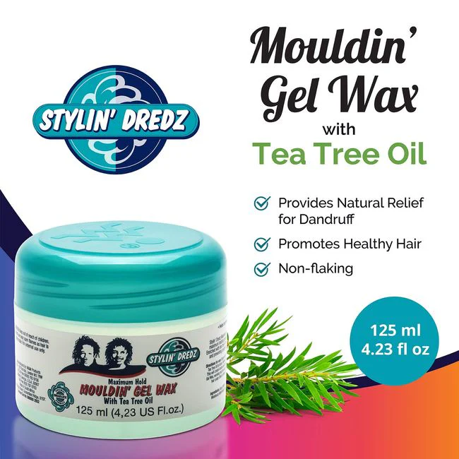 Stylin Dredz Mouldin' Gel Wax-250ml - Image 6