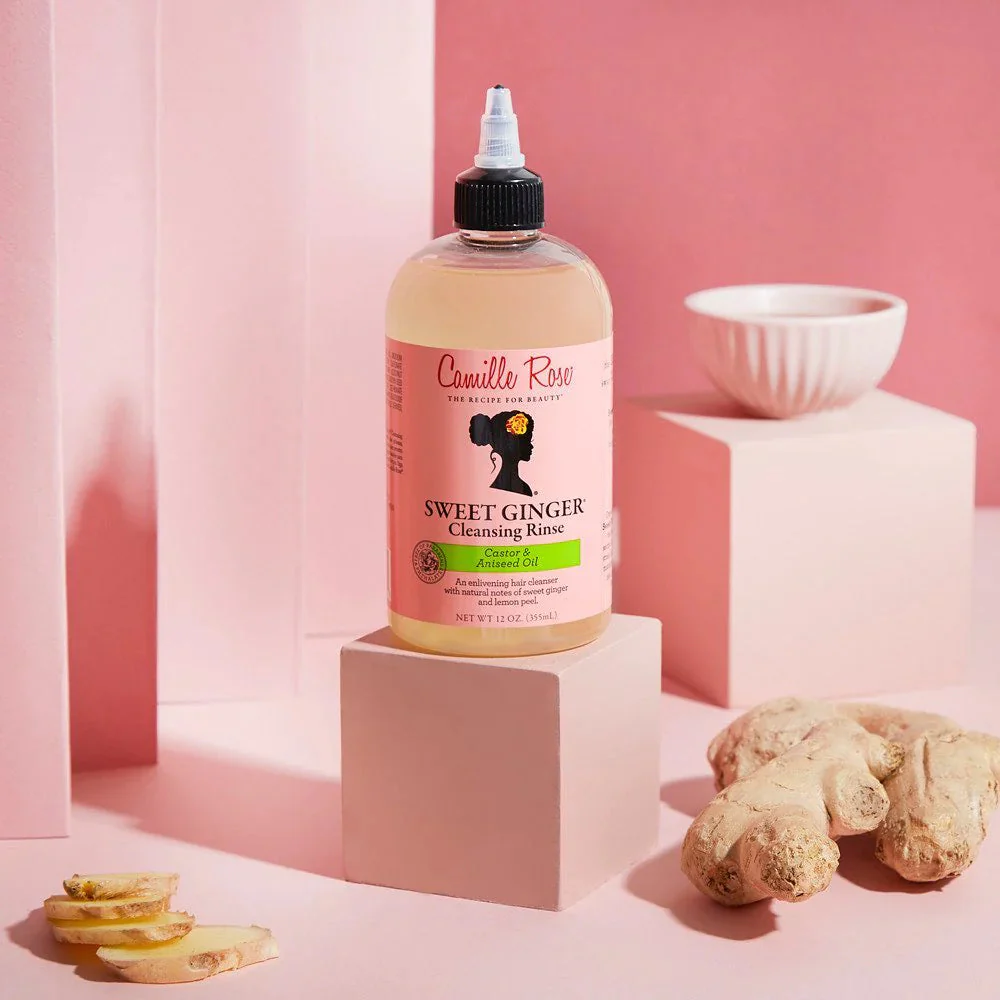 Camille Rose Sweet Ginger Cleanse Rinse Shampoo 355ml/12oz - Image 3
