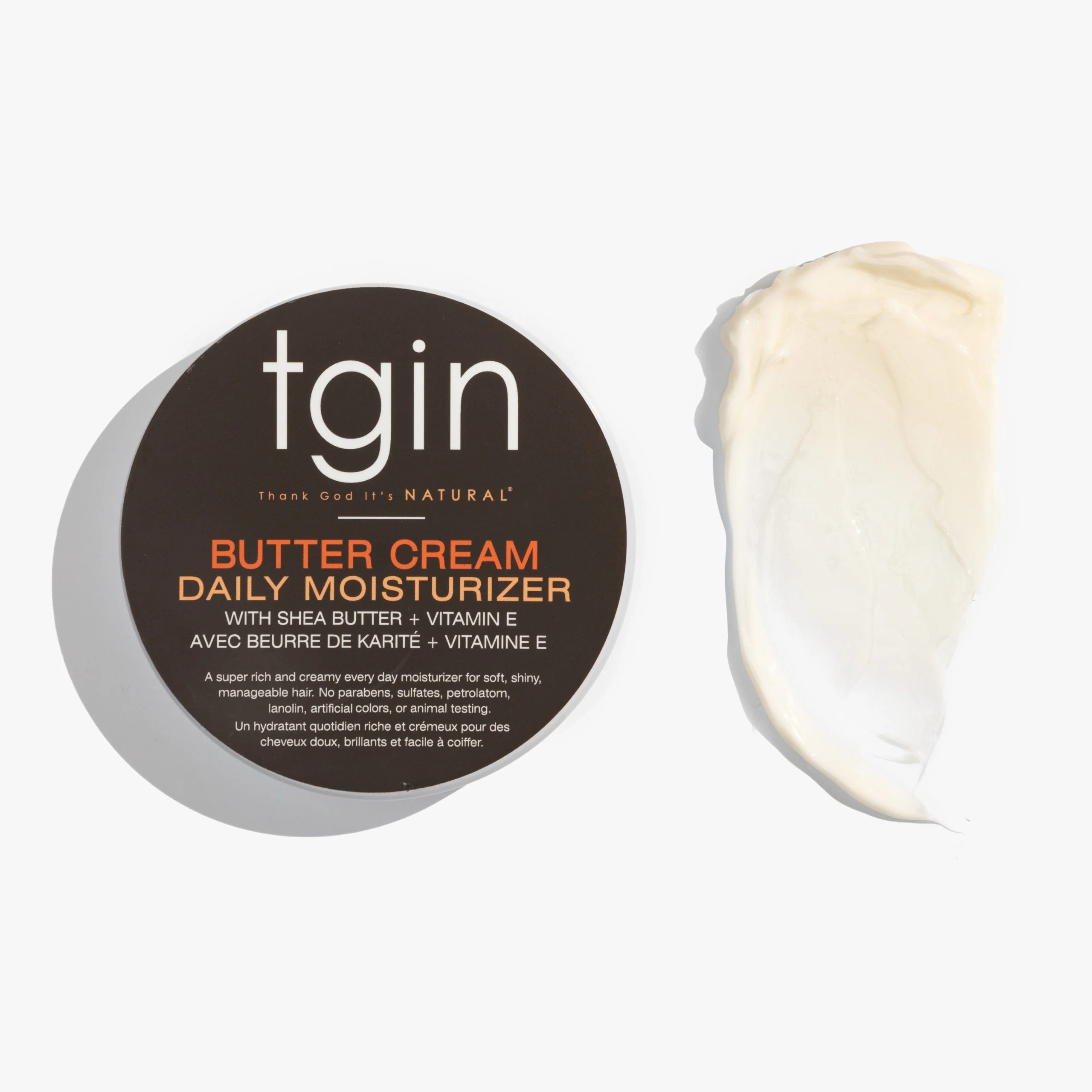 Tgin Thank God it's Natural Butter Cream Daily Moisturizer for Natural Hair – 12oz - Image 2
