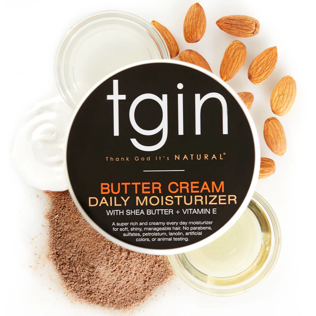 Tgin Thank God it's Natural Butter Cream Daily Moisturizer for Natural Hair – 12oz - Image 3