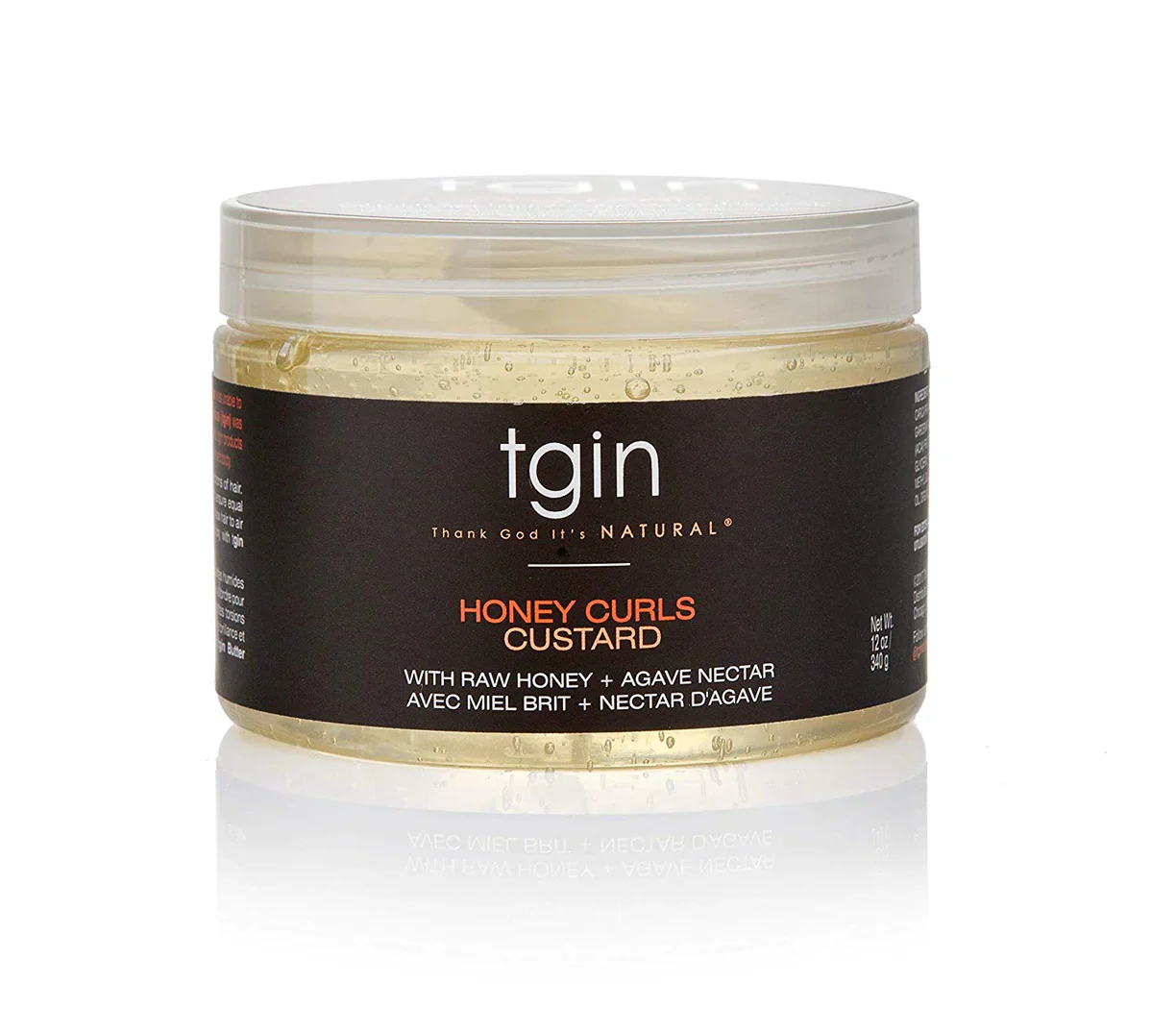 Tgin Thank God it's Natural Honey Curls Custard- 12oz