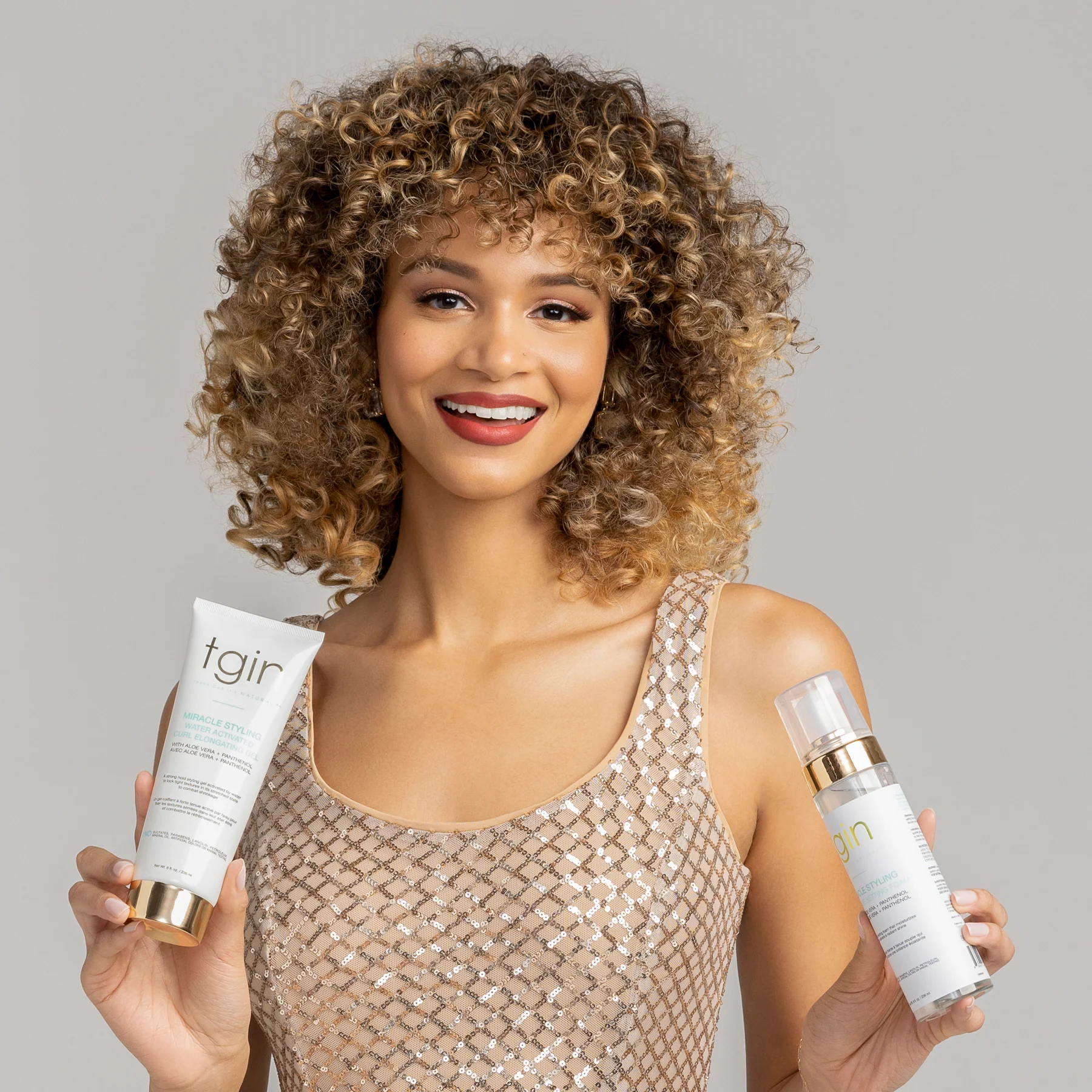 Tgin Thank God it's Natural  Miracle Styling Multi-Use Setting Foam 8 oz - Image 6