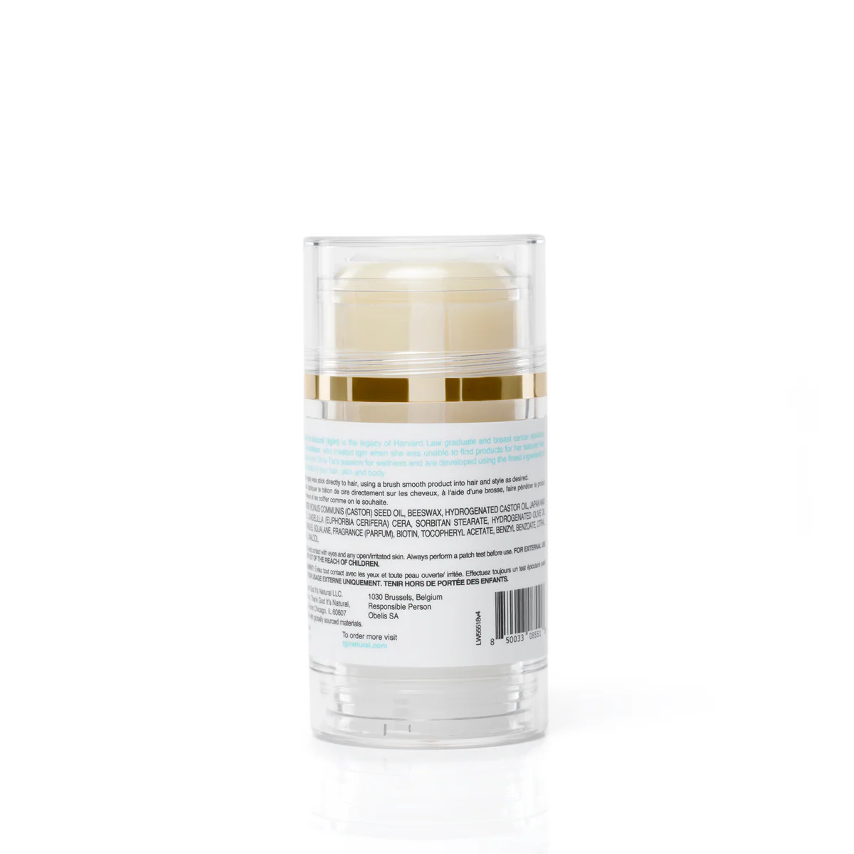 Tgin Thank God it's Natural Miracle Styling Smooth & Sleek Wax Stick 2.65oz - Image 3
