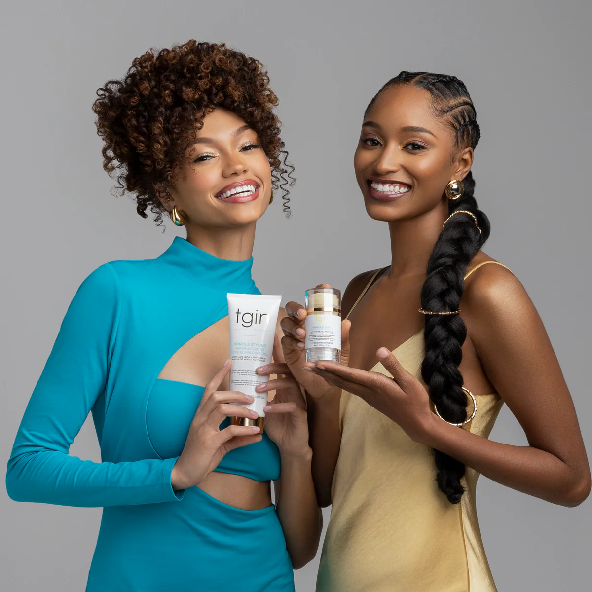 Tgin Thank God it's Natural Miracle Styling Water Activated Curl Elongating Gel 8oz - Image 4