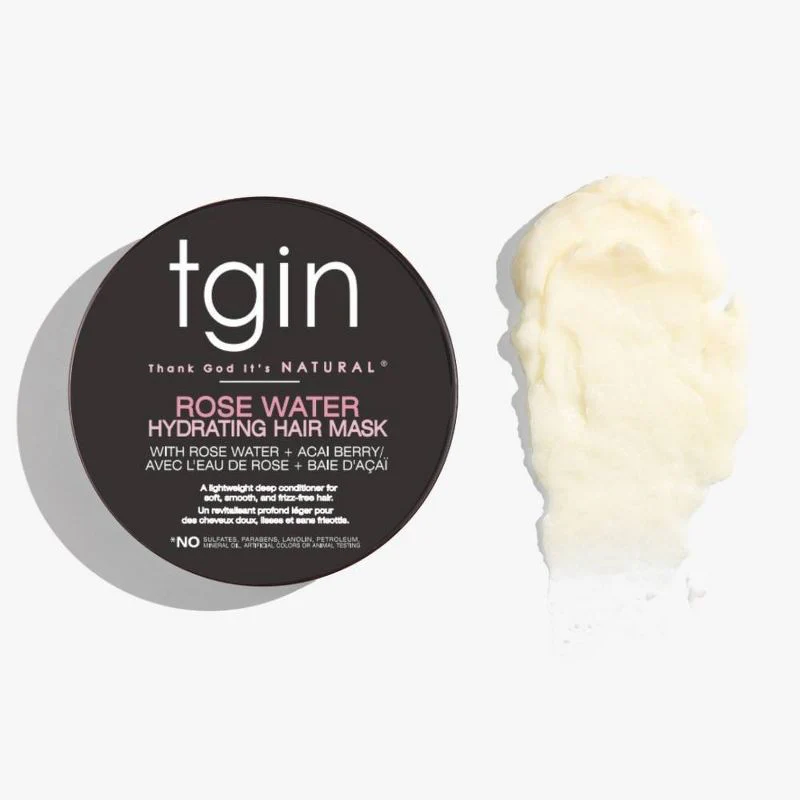 Tgin Thank God it's Natural Rose Water Deep Conditioner - 12oz - Image 2