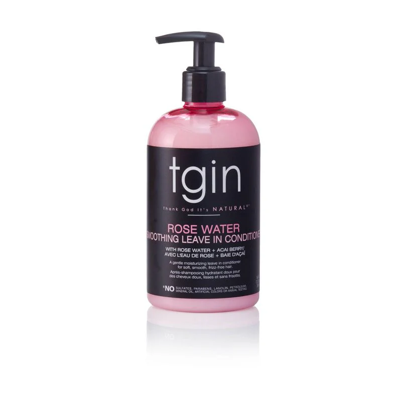 Tgin Thank God it's Natural Rose Water Leave-In Conditioner - 13oz