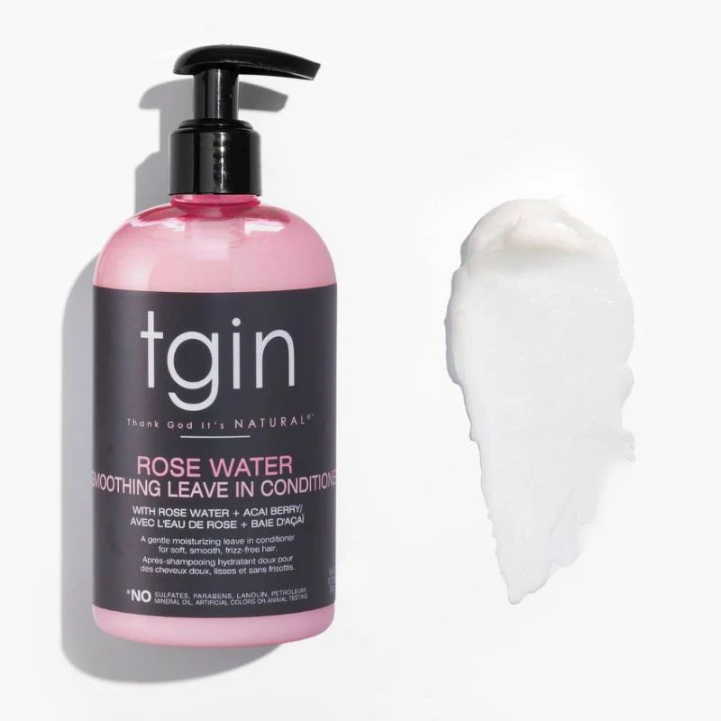 Tgin Thank God it's Natural Rose Water Leave-In Conditioner - 13oz - Image 2