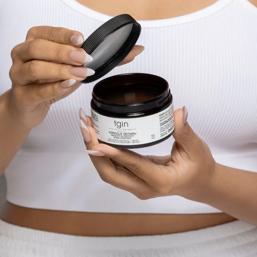 Tgin Thank God it's Natural Miracle RepaiRx Smooth & Protect Edge Control 118 ml - Image 2