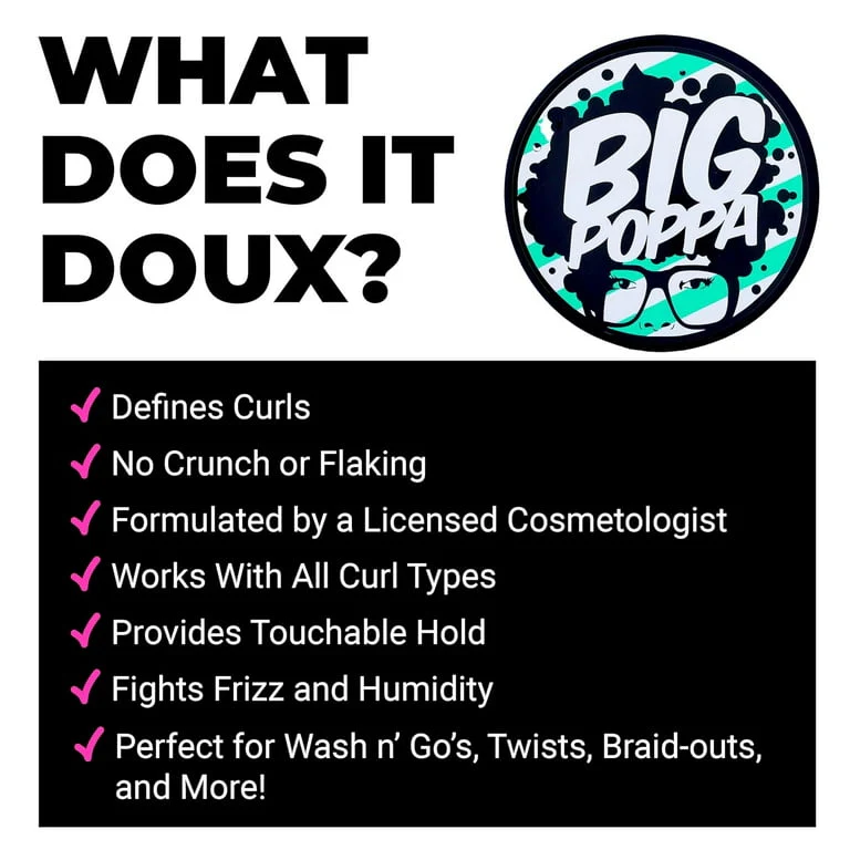 The Doux Big Poppa Defining Gel 473ml - Image 5