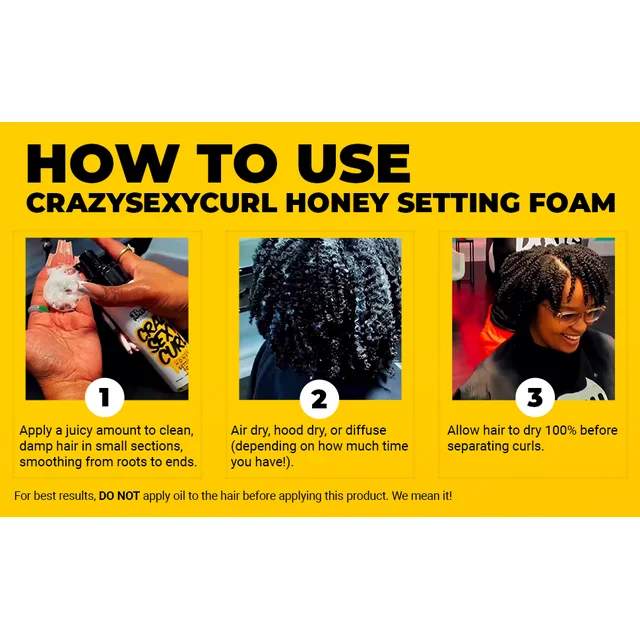 The Doux CrazySexyCurl Honey Setting Foam - Image 4