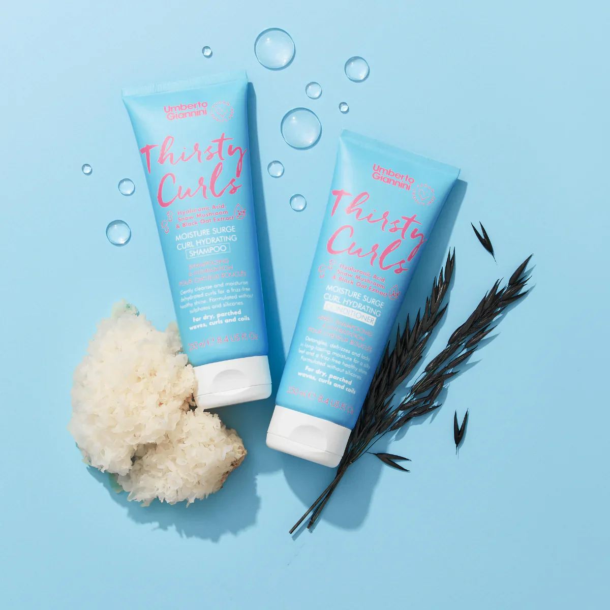Umberto Giannini Thirsty Curls Shampoo & Conditioner Duo - Image 5