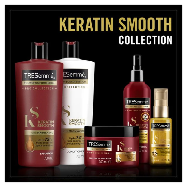 TRESemme Keratin Smooth Heat Protection Shine Hair Spray 200ml - Image 5