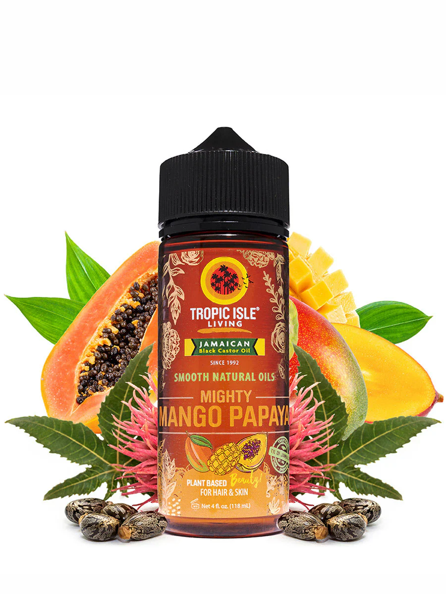 Tropic Isle Living Smooth Natural Mighty Mango Papaya Oil 118ml - Image 2