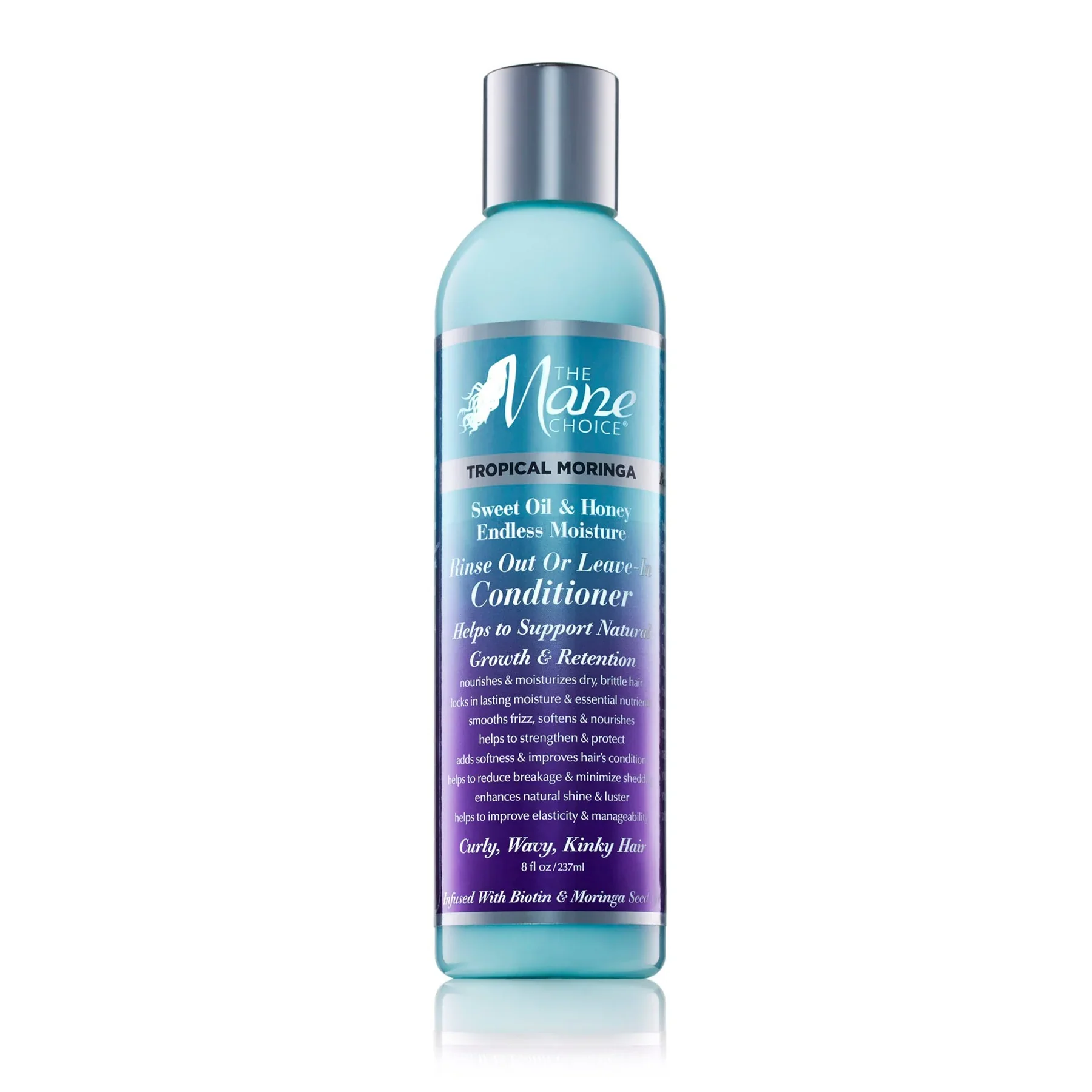 The Mane Choice Tropical Moringa Sweet Oil & Honey Endless Moisture Rinse Out or Leave-In Conditioner 237ml