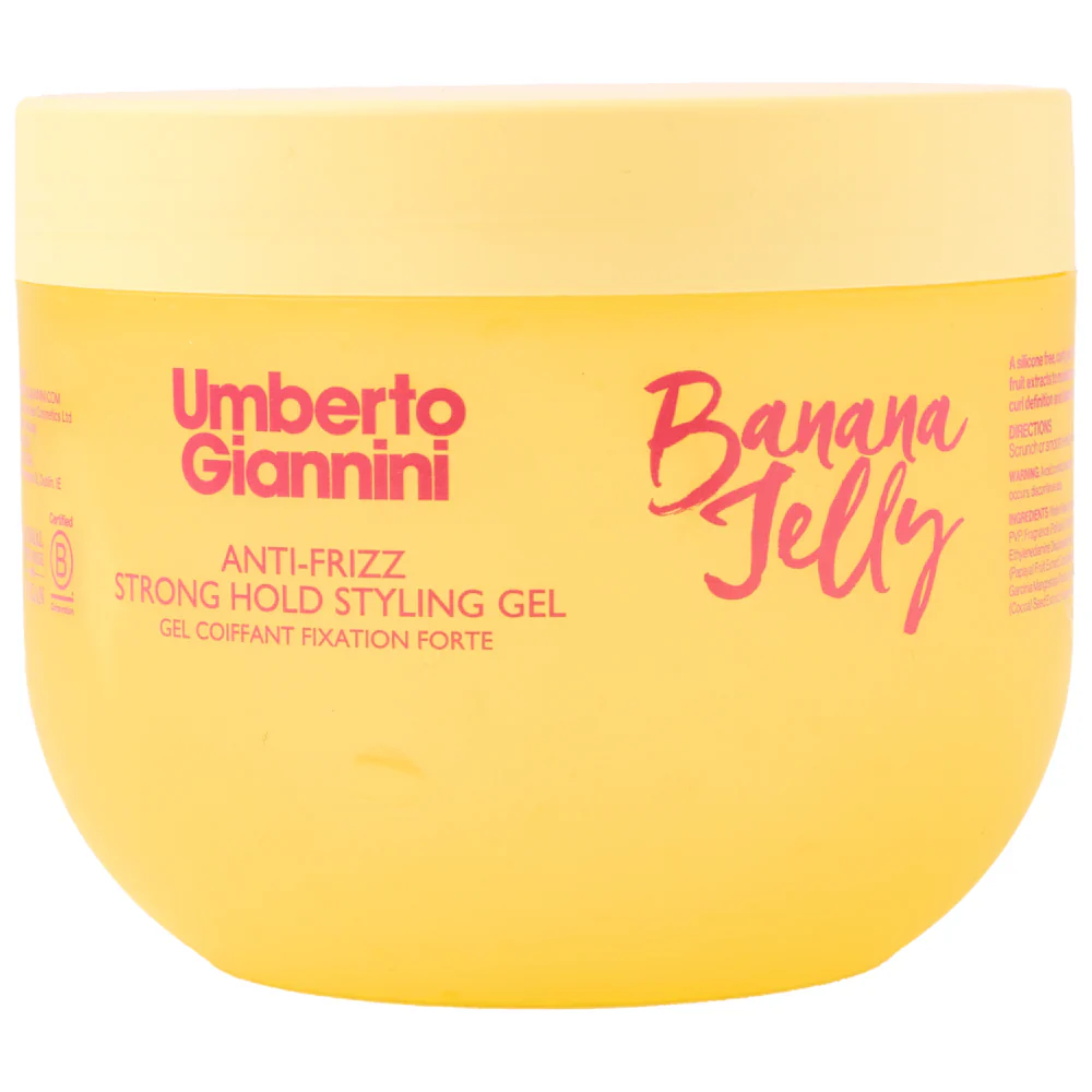 Umberto Giannini Banana Jelly Anti-Frizz Strong Hold Styling Gel 475ml/16.06oz