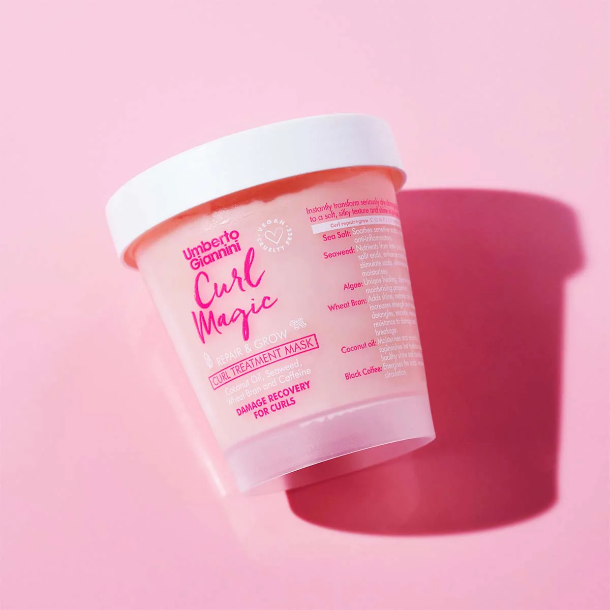 Umberto Giannini Curl Magic Curl Treatment Mask 210ml - Image 3