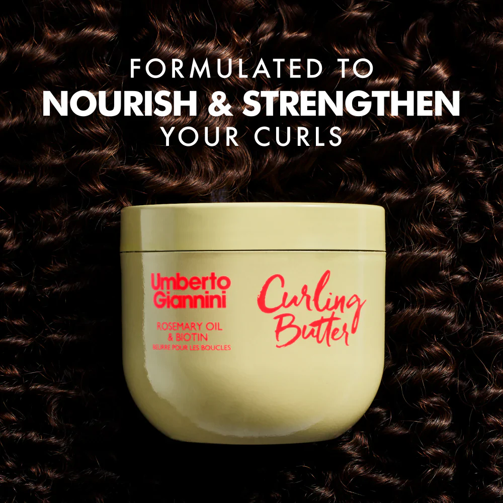 Umberto Giannini Rosemary Oil & Biotin Curling Butter 250ml/10.14oz - Image 3