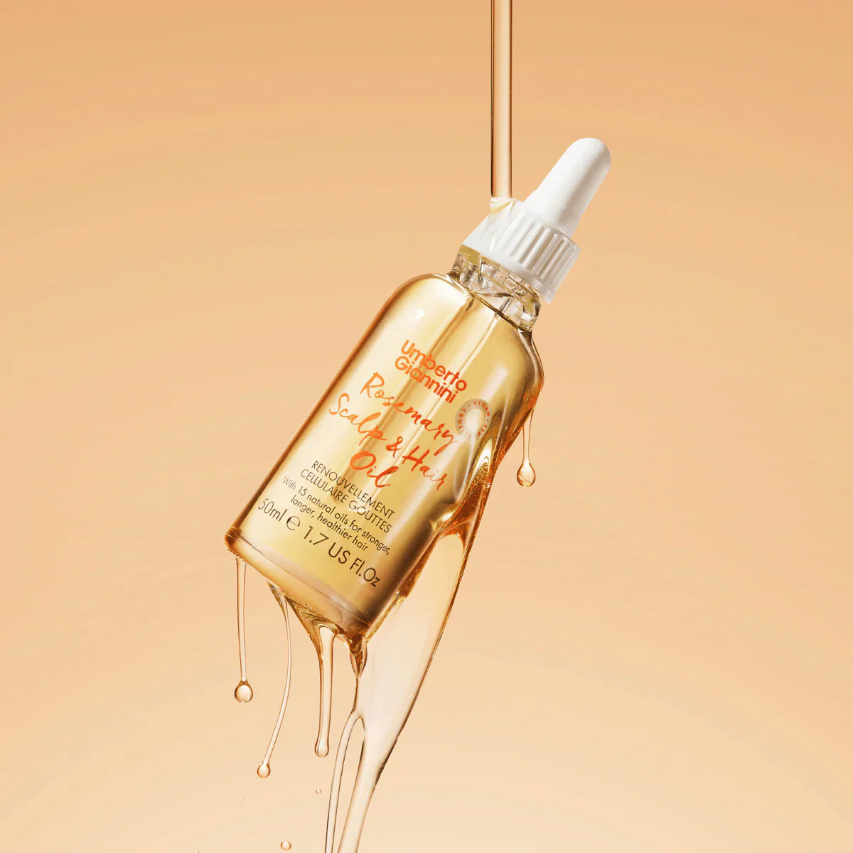 Umberto Giannini Rosemary Scalp and Hair Oil 50ml - Image 3