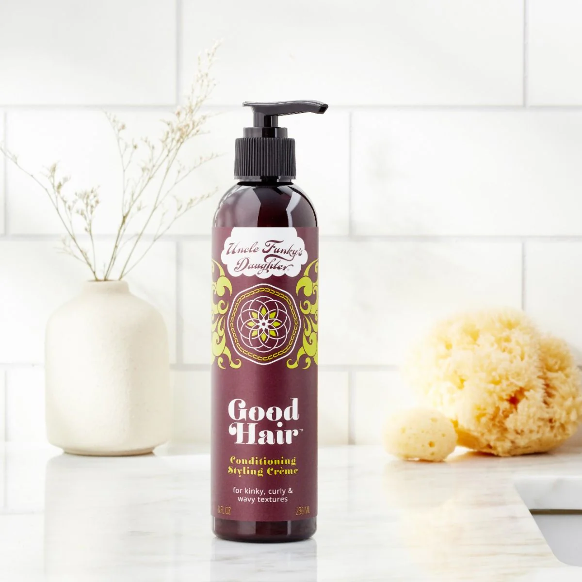 Uncle Funky’s Daughter Good Hair Conditioning Styling Crème 236ml/8oz - Image 2