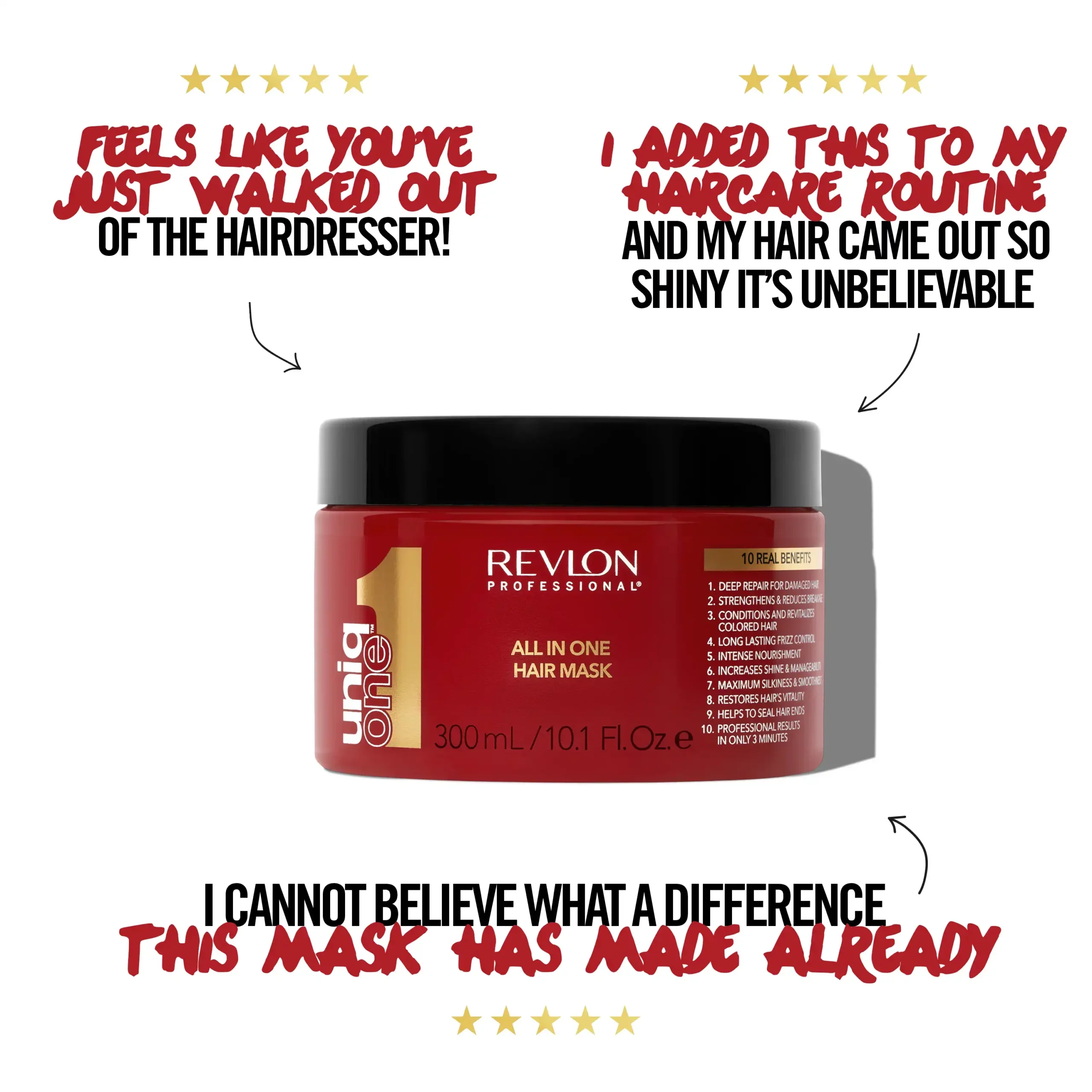 UNIQONE ALL IN ONE HAIR MASK 300 ML - Image 7