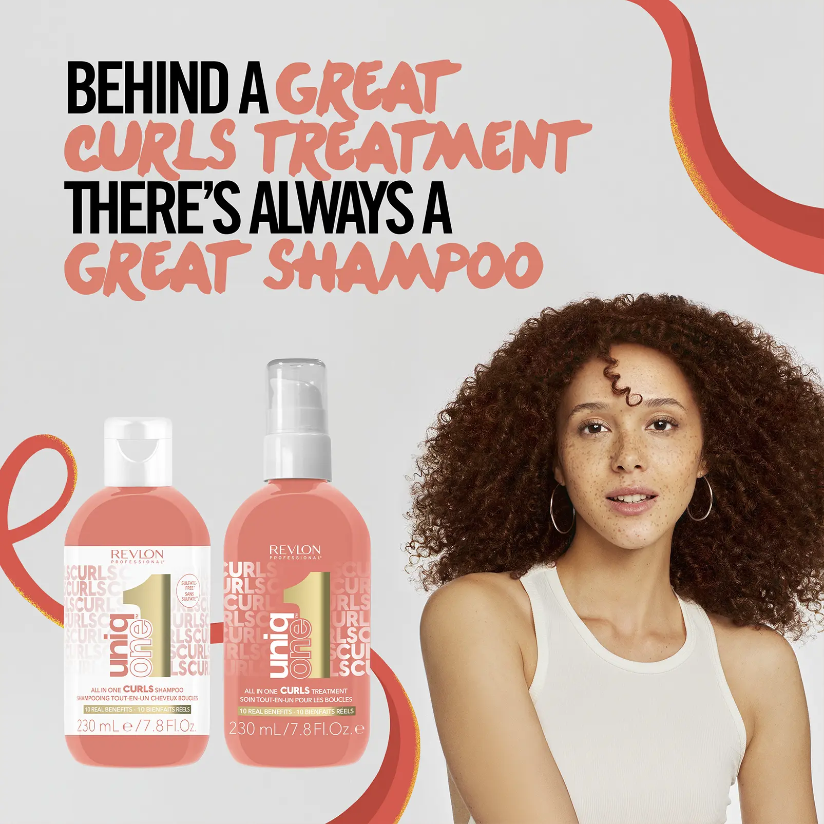 UNIQONE™ SULFATE-FREE  CURLS SHAMPOO 230 ML - Image 5