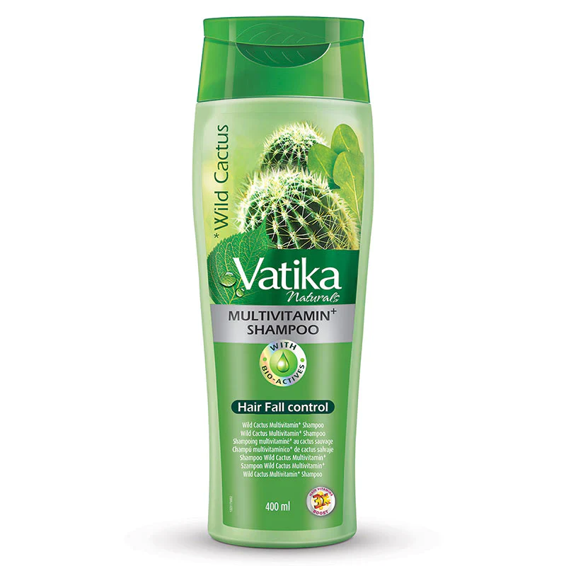Vatika Naturals Cactus Multi Vitamin+Shampoo 400ml