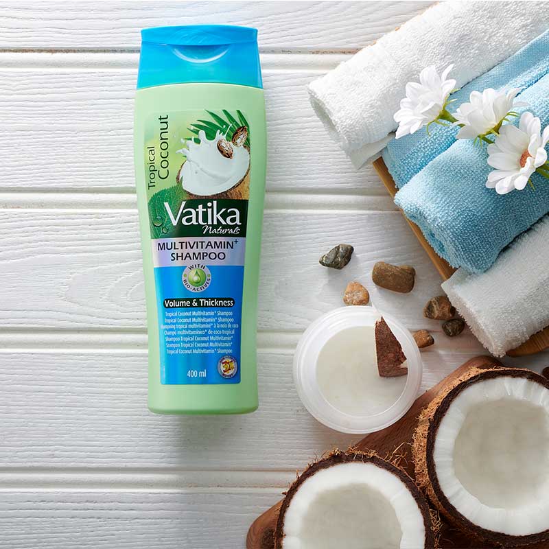 Vatika Naturals Coconut Multi Vitamin+ Shampoo 400ml - Image 2