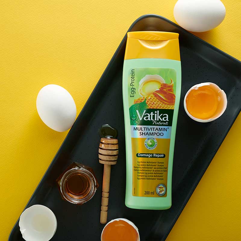 Vatika Naturals Eggprotein Multivitamin Shampoo 400ml - Image 2