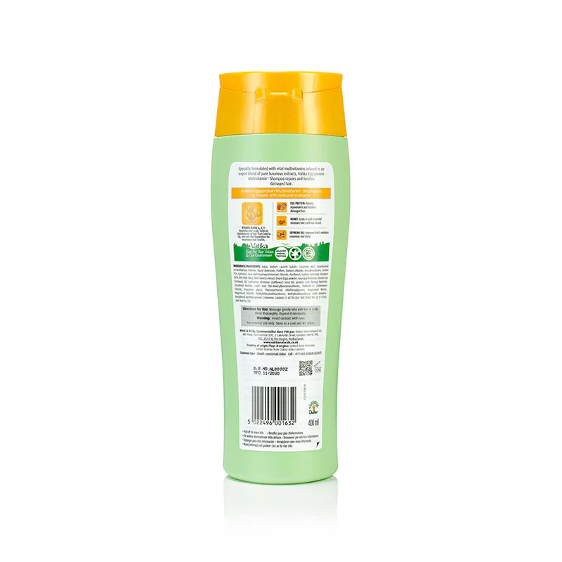 Vatika Naturals Eggprotein Multivitamin Shampoo 400ml - Image 4