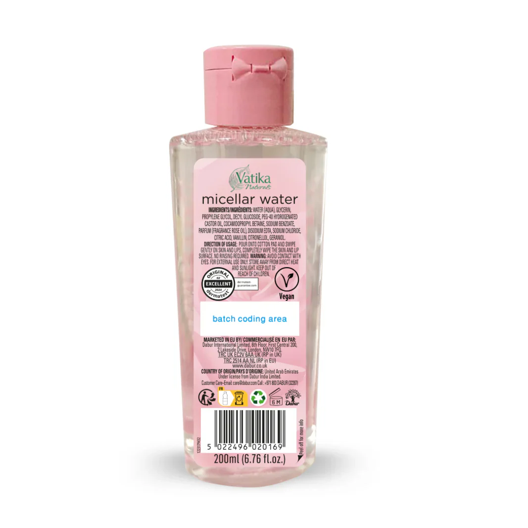 Vatika Naturals Micellar Water 200ml - Image 2