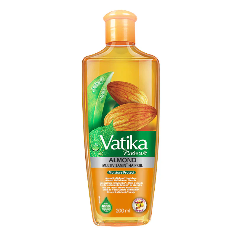 Vatika Naturals Multivitamin Enriched Almond Hair Oil 200ml