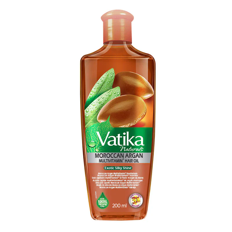 Vatika Naturals Multivitamin Enriched Argan Hair Oil 200ml